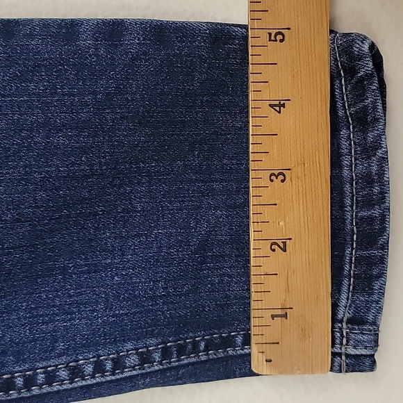 Calvin Klein Jeans High Rise Skinny Faded Blue Jeans 4 - Picture 7 of 11